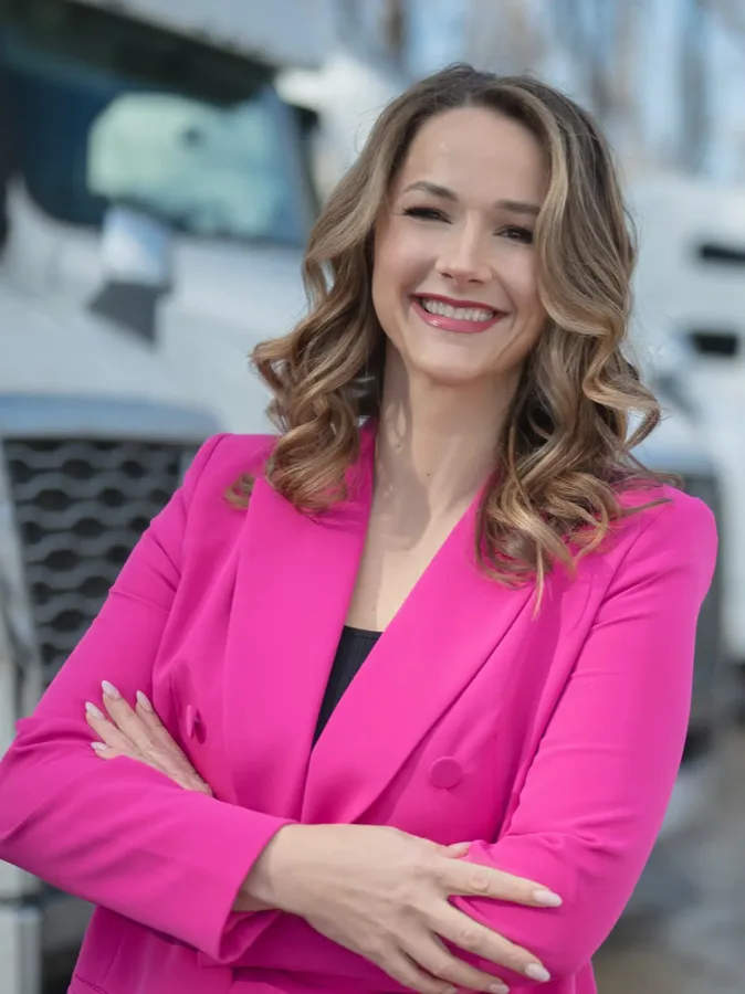 Headshot of Marina Ivanov, CEO and Co-Founder at Apex Transit Solutions